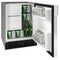 21" Refrigerator/Ice Maker in Black Solid
