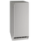 15" Clear Ice Machine in Stainless Solid