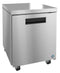 Refrigerator, Single Section Undercounter, Stainless Door