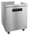 Refrigerator, Single Section Undercounter, Stainless Door