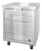 Refrigerator, Single Section Undercounter, Full Glass Door
