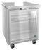 Refrigerator, Single Section Undercounter, Full Glass Door