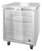 Refrigerator, Single Section Undercounter, Full Glass Door