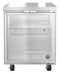 Refrigerator, Single Section Undercounter, Full Glass Door
