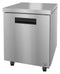 Refrigerator, Single Section Undercounter, Stainless Door with Lock