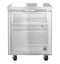 Low Profile Refrigerator, Single Section Undercounter, Full Glass Door