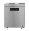 Low Profile Refrigerator, Single Section Undercounter, Stainless Door