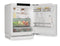 Fridge suitable for undercounter installation with EasyFresh, Right Hinged