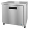 Refrigerator, Single Section Undercounter, Stainless Door