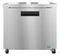 Refrigerator, Single Section Undercounter, Stainless Door