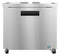 Refrigerator, Single Section Undercounter, Stainless Door with Lock
