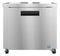Refrigerator, Single Section Undercounter, Stainless Door with Lock