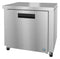 Refrigerator, Single Section Undercounter, Stainless Door with Lock