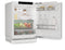 Fridge suitable for undercounter installation with EasyFresh, Right Hinged