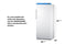 18 cu.ft. Upright Manual Defrost Refrigerator
