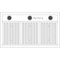 36” Smart Designer Custom Insert w/ Dimmable LED Lighting