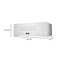 1.2 Cu. Ft. Over-the-Range Low Profile Sensor Microwave Oven