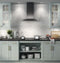 30” Smart Designer Wall Mount Hood W/ Perimeter Venting