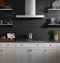 36” Smart Designer Wall Mount Hood W/ Perimeter Venting