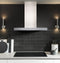36” Smart Designer Wall Mount Hood W/ Perimeter Venting