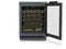 Wine fridge suitable for undercounter installation for wine tempering, Right Hinged