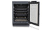 Wine fridge suitable for undercounter installation for wine tempering, Right Hinged