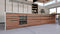 Wine fridge suitable for undercounter installation for wine tempering, Right Hinged