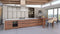 Wine fridge suitable for undercounter installation for wine tempering, Right Hinged