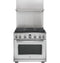 36" Professional 30"-36" Adjustable Height Backsplash With Shelf