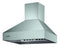 36"W. 18"H. Chimney Wall Hood
