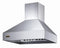 48"W. 18"H. Chimney Wall Hood