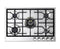 30 inch Italian-Made Gas Cooktop with 5 Brass Burners and Continuous Cast Iron Grates