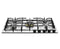 30 inch Italian-Made Gas Cooktop with 5 Brass Burners and Continuous Cast Iron Grates