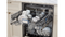 24"W. Dishwasher w/Installed Professional Stainless Steel Panel