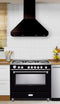 36" Designer Chimney Wall Hood- 600 CFM - 4 Speeds