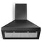 36" Designer Chimney Wall Hood- 600 CFM - 4 Speeds