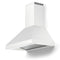 36 inch Designer Chimney Wall Hood with 600 CFM, Stainless Steel Baffle Filters, LED Lighting, Delay Shut-Off