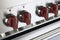 Color Knob Set for Designer Single Oven Electric Range
