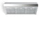 36 inch Designer Low Profile Under Cabinet Range Hood with 600 CFM, Stainless Steel Baffle Filters, LED Lighting