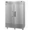 Freezer, Two Section Upright, Full Stainless Doors with Locks