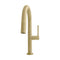 Autograph Edition Voltaire Pull Down Single Handle Kitchen Faucet In Champagne Bronze