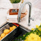 Voltaire Pull Down Single Handle Kitchen Faucet In Chrome