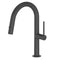Autograph Edition Voltaire Pull Down Single Handle Kitchen Faucet In Matte Black