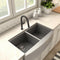 Autograph Edition Voltaire Pull Down Single Handle Kitchen Faucet In Matte Black