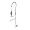 Van Gogh Pull Down Spring Kitchen Faucet With Pot Filler In Brushed Nickel