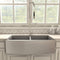 Van Gogh Pull Down Spring Kitchen Faucet With Pot Filler In Brushed Nickel