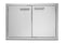 30"W. Stainless Steel Double Access Doors