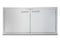 42"W. Stainless Steel Double Access Doors