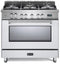 36 inch Prestige Freestanding Dual Fuel Range with 5 Sealed Burners, 4 cu. ft. Oven Capacity, European Convection