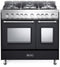 36 inch Prestige Series Freestanding Gas Double Oven Range with 5 Sealed Burners, 3.9 cu. ft. Oven Capacity, Convection